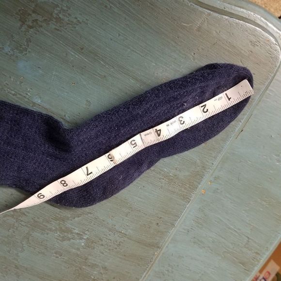 Wool blend y2k button knitcore knit socks - Picture 3 of 3